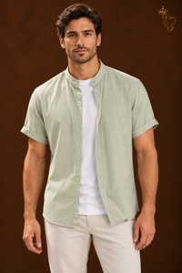Loose linen shirt