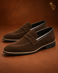 Fashion Personality British Style Loafers Men
