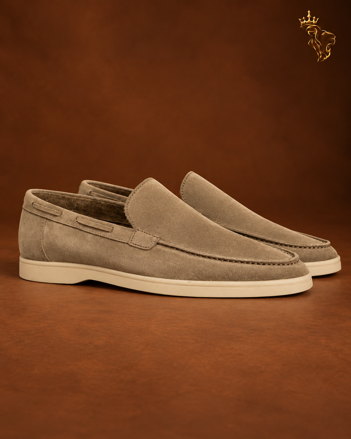Loafers Matte Suede Slip-on Men