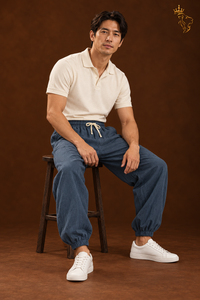 Summer Beach Linen Casual Loose Plus-Size Trousers