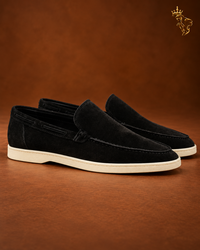 Loafers Matte Suede Slip-on Men